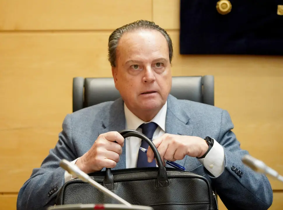 El presidente del Consejo de Cuentas de Castilla y León, Mario Amilivia