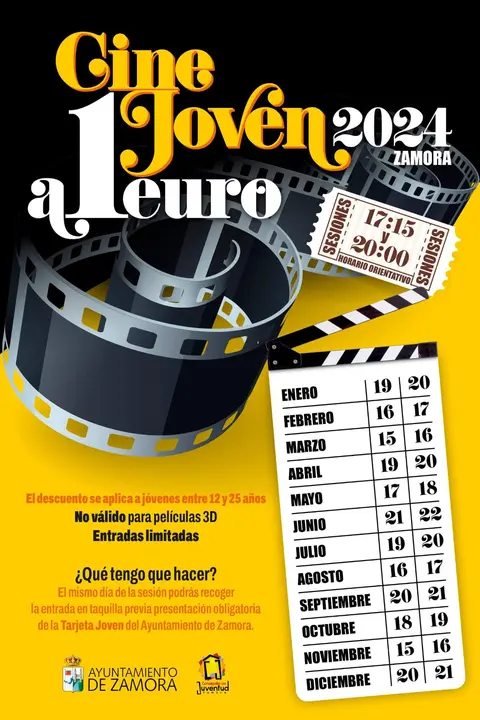 Cartel cine joven