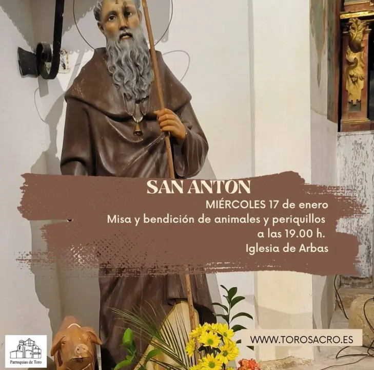 cartel San Antón Toro