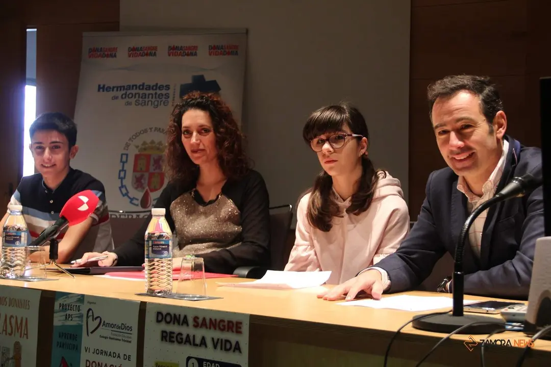 El colegio Santísima Trinidad-Amor de Dios celebra la sexta edición del proyecto ‘Aprende, dona y participa’ en colaboración con la Hermandad de Donantes de Sangre de Zamora