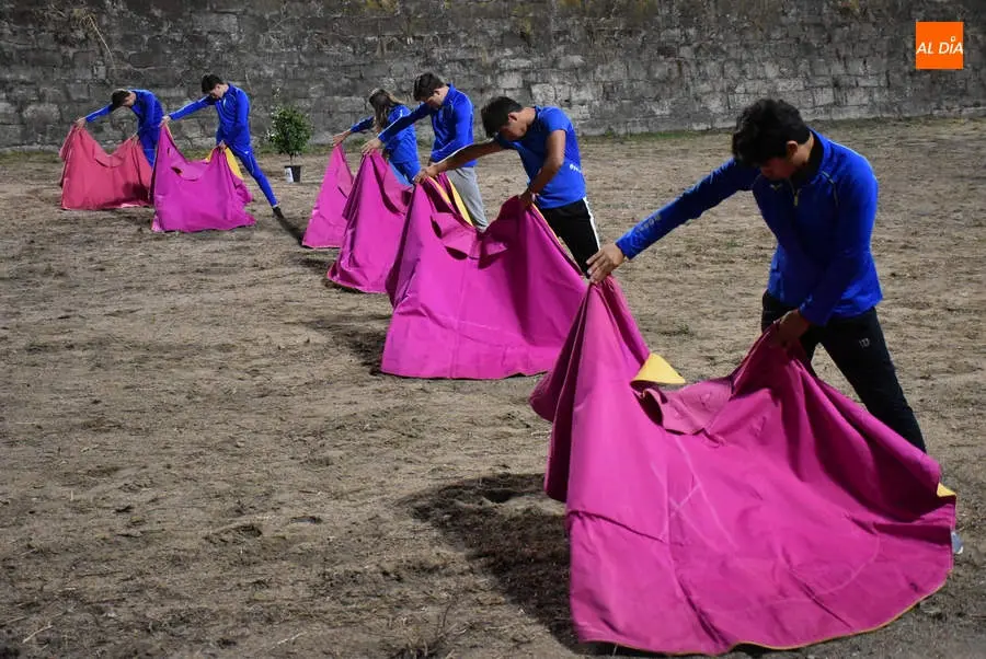 Feria del Caballo con los alumnos de la Escuela de Tauromaquia. Fotografía: SalamancaRTVAlDía
