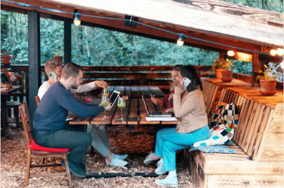 Fotografía de archivo digitalización en el mundo rural