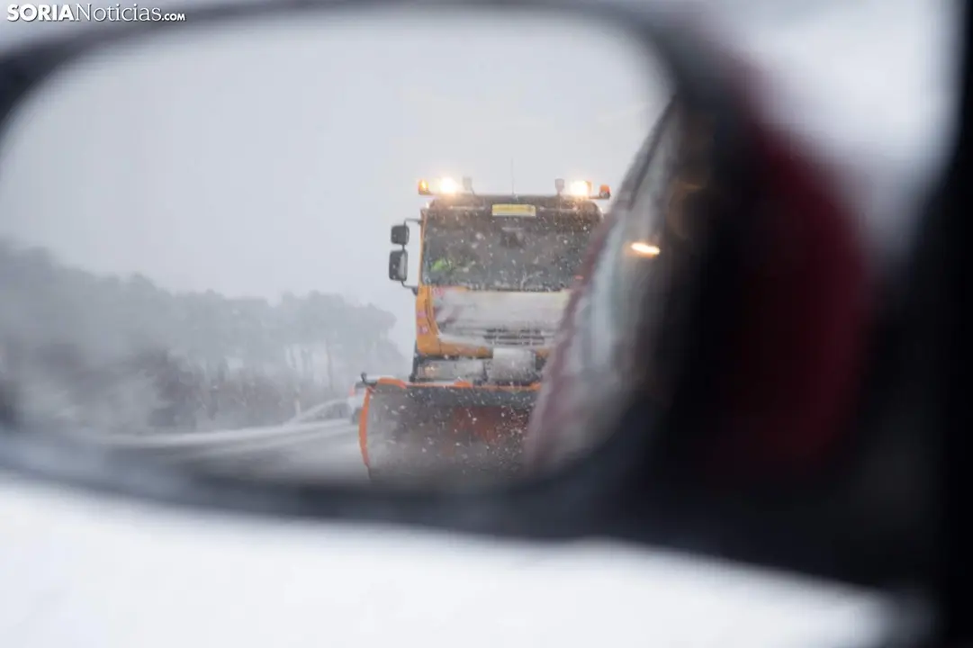 Quitanieves en Soria vía Sorianoticias.com