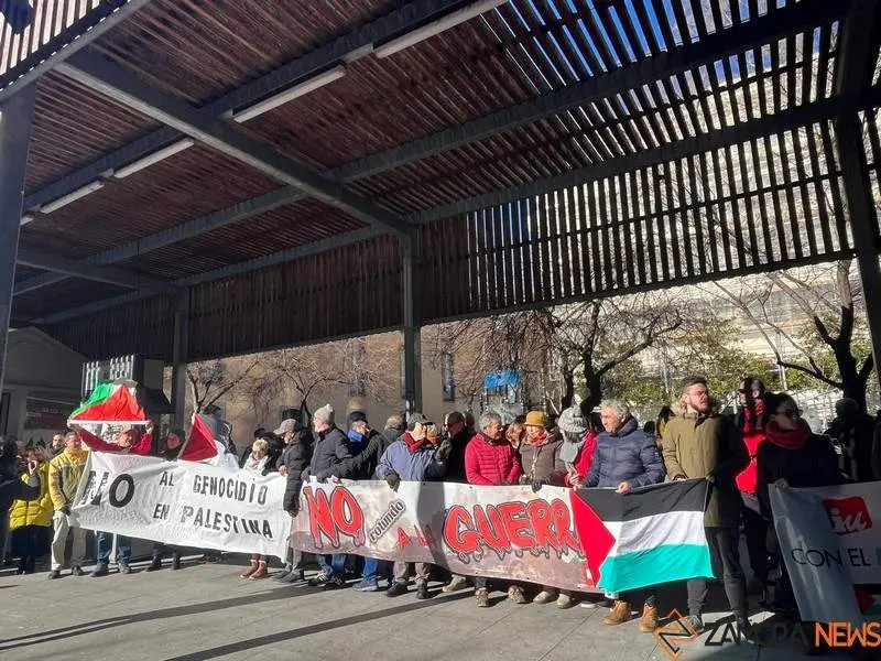 Zamora dice no a la guerra en Palestina (3)