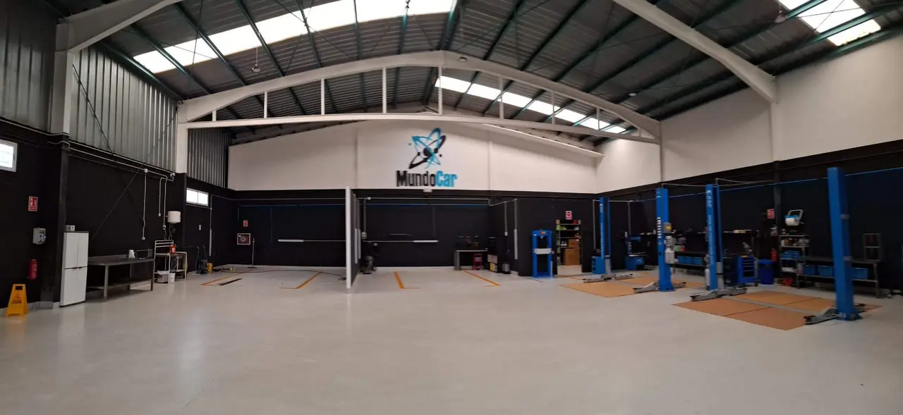 Nuevo taller y lavadero de coches en Zamora. Imagen cedida