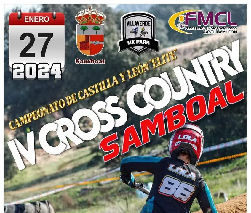 Cartel del Campeonato regional de Cross Country