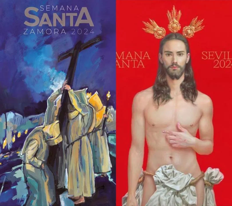 Cartel Semana Santa de Zamora Vs. Sevilla