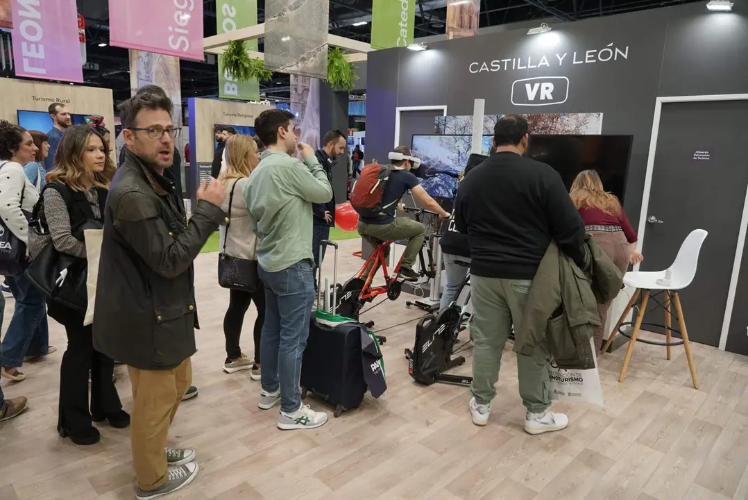 Expositor de Castilla y León en FITUR 2024