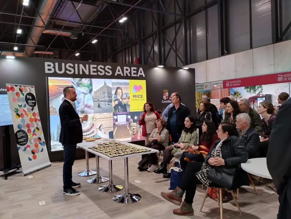 Degustación de Fromago en Fitur. Diputación de Zamora