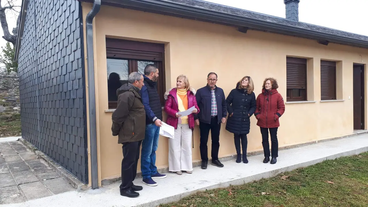 la antigua casa del médico de Lobeznos, nueva casa de alquiler social del programa Rehabilitare de la Junta (imagen de archivo)