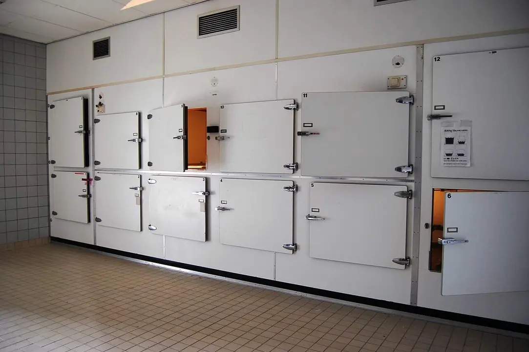 Interior de una morgue