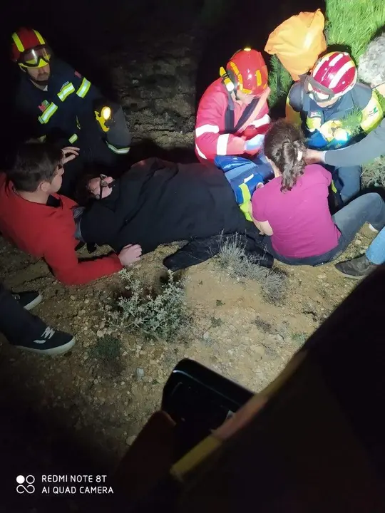 rescate bomberos de Zamora