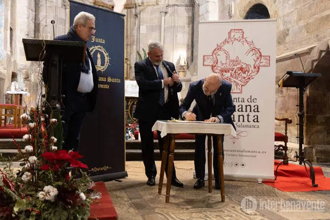 Salamanca y Benavente sellan un hermanamiento por la Semana Santa. Imagen Interbenavente
