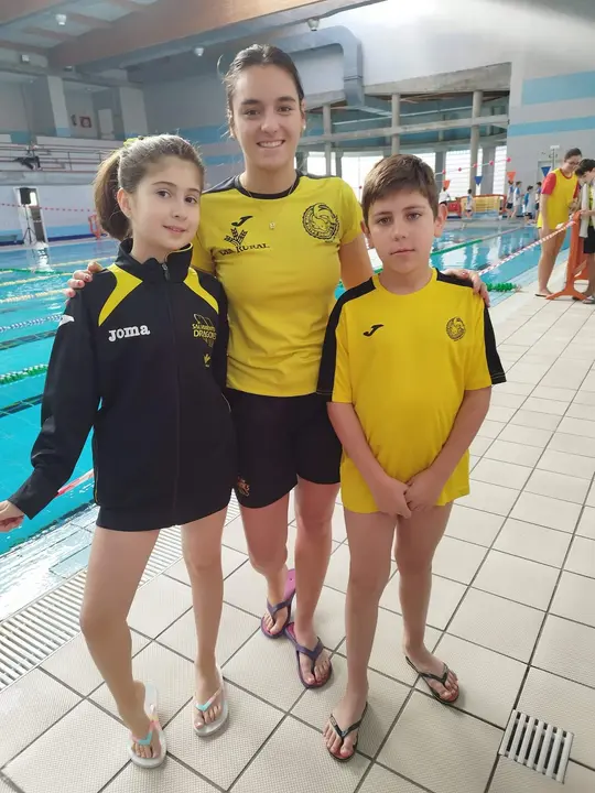 Irene Calvo, Leo Rodríguez y Violeta Ramos