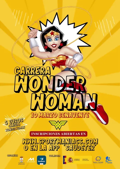 CARRERA WONDER WOMAN (32 x 45 cm)