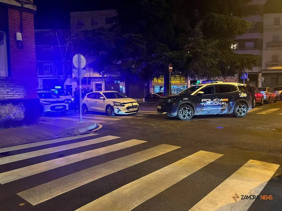 Accidente entre la calle Arapiles y Argentina