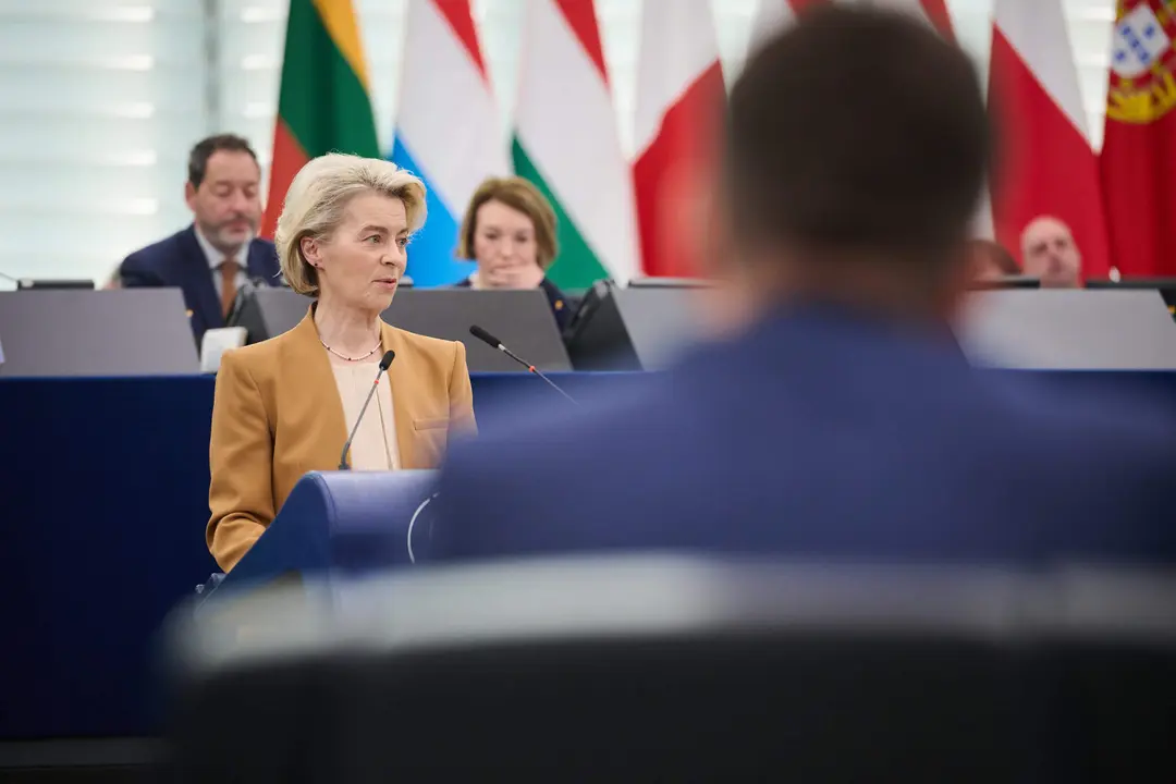 La presidenta de la Comisión Europea, Úrsula Von der Leyen