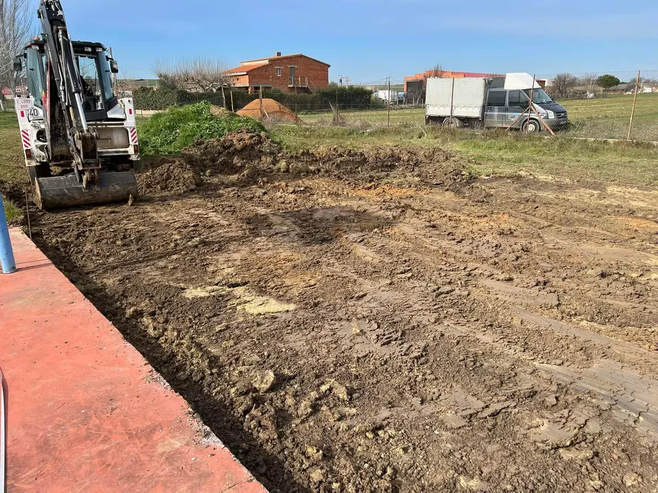 pista de parkour en Roales del Pan