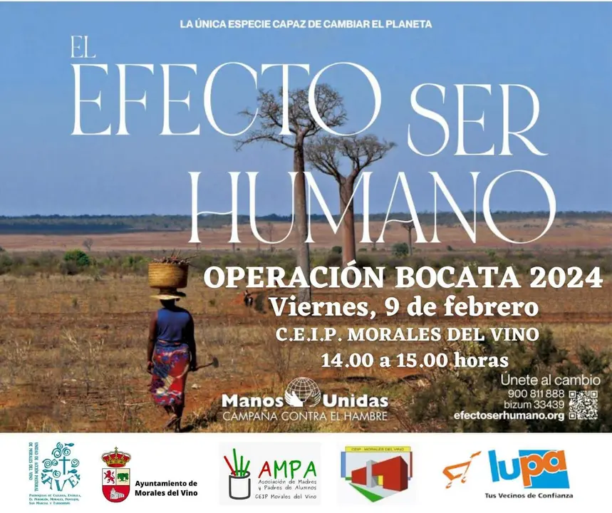 cartel operación bocata Morales del Vino