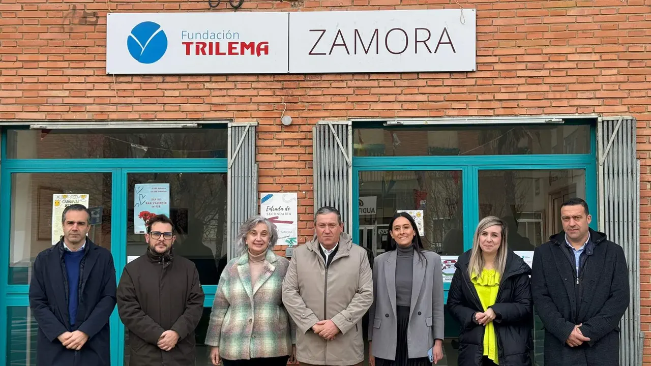 Obras urbanización y acceso a fundación trilema