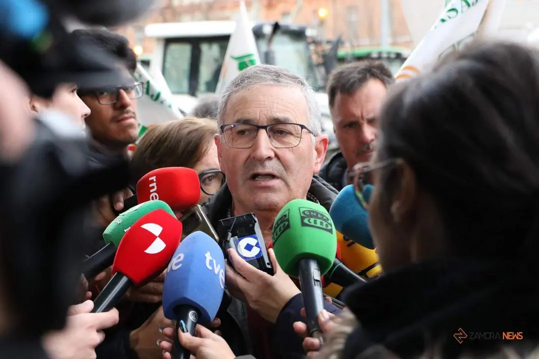 El secretario general de COAG en Zamora, Lorenzo Rivera