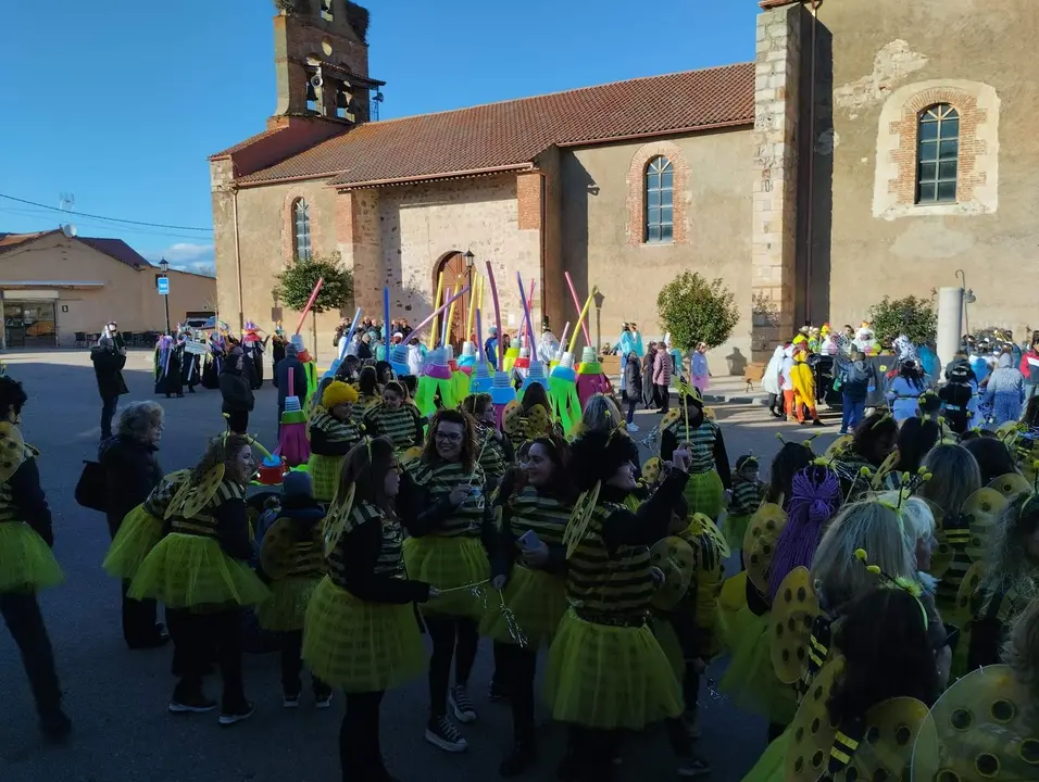 Fiestas de Carnaval en Montamarta. Imagen de Archivo