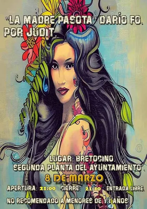 Judit Rodríguez, cartel monólogo