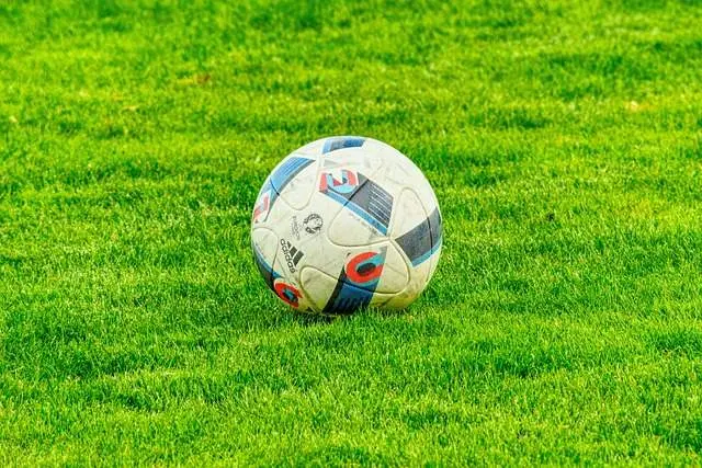 Balón de fútbol. Imagen de archivo