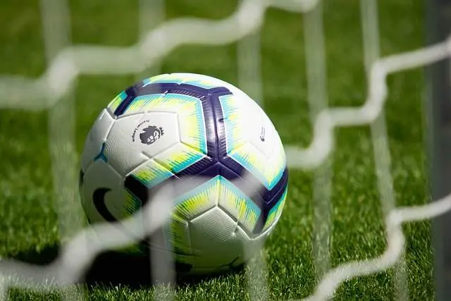Balón de fútbol. Imagen de archivo