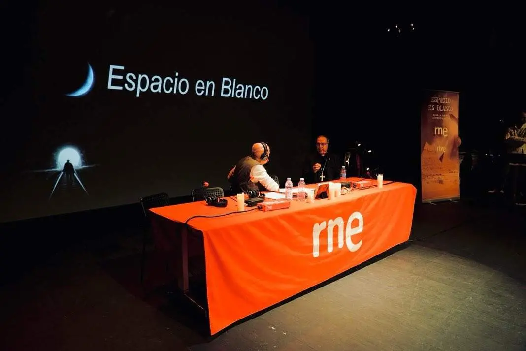 Grabación de 'Espacio en Blanco' en el Teatro Ramos Carrión de Zamora