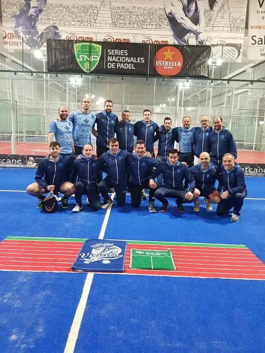Viriato Zamora Pádel Indoor campeones de las Series Nacionales en liga Future