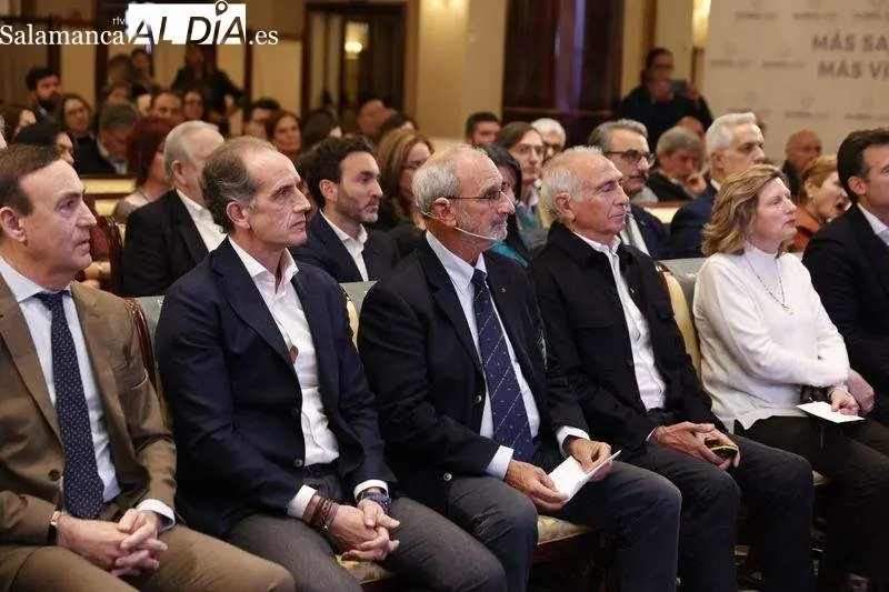Gustavo Zerbino en un acto de Recoletas. Salamancartvaldia.es