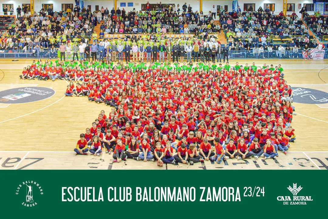 día de la Cantera del Club Balonmano. IMAGEN CEDIDA