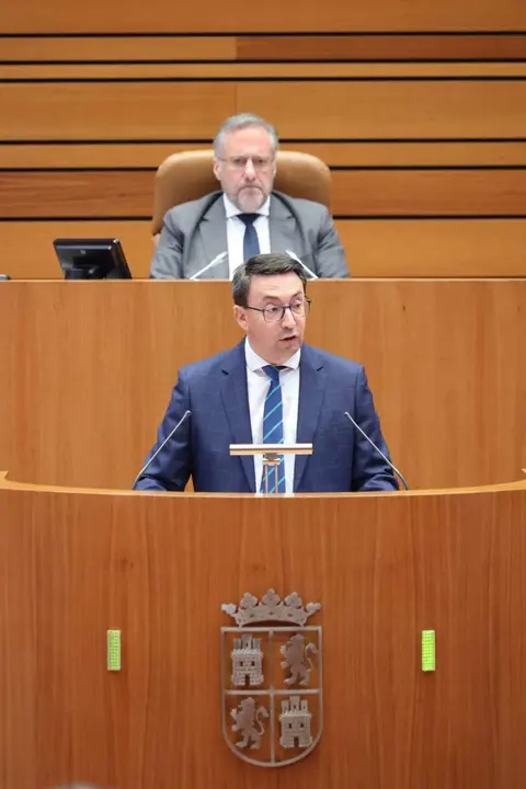 El portavoz de Educación del GPS en las Cortes de Castilla y León, Fernando Pablos