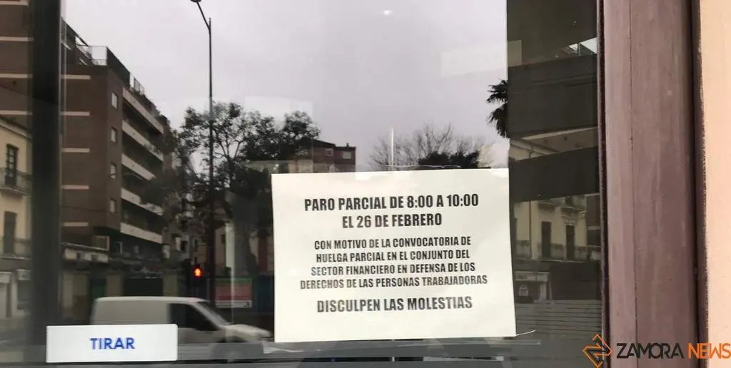 paro en el sector bancario 