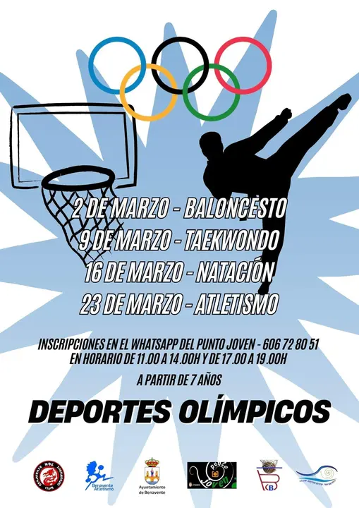 CARTEL DEPORTES OLÍMPICOS