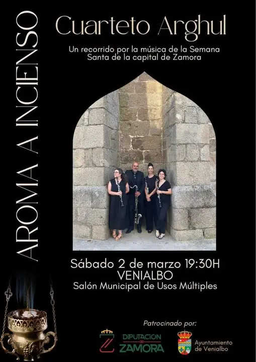 cartel Cuarteto Arghul
