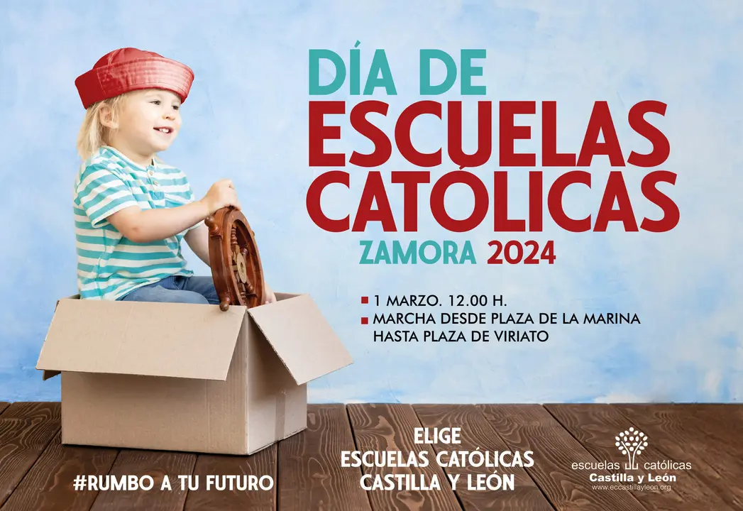 Cartel Dia Escuelas Catolicas Zamora 2024 A
