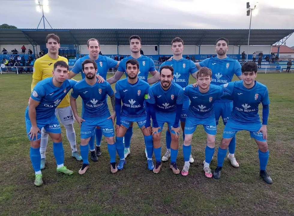 CD Villaralbo antes del encuentro con el Laguna