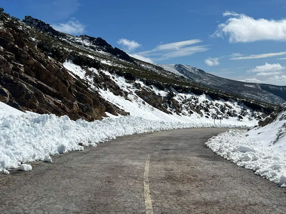 Reabre al tráfico la carretera al Alto de Vizcodillo
