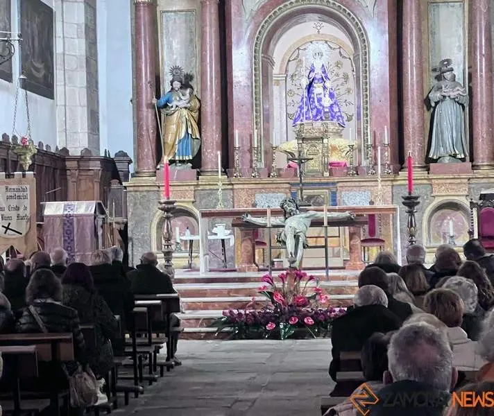 Triduo en honor al Cristo de la Buena Muerte en Zamora