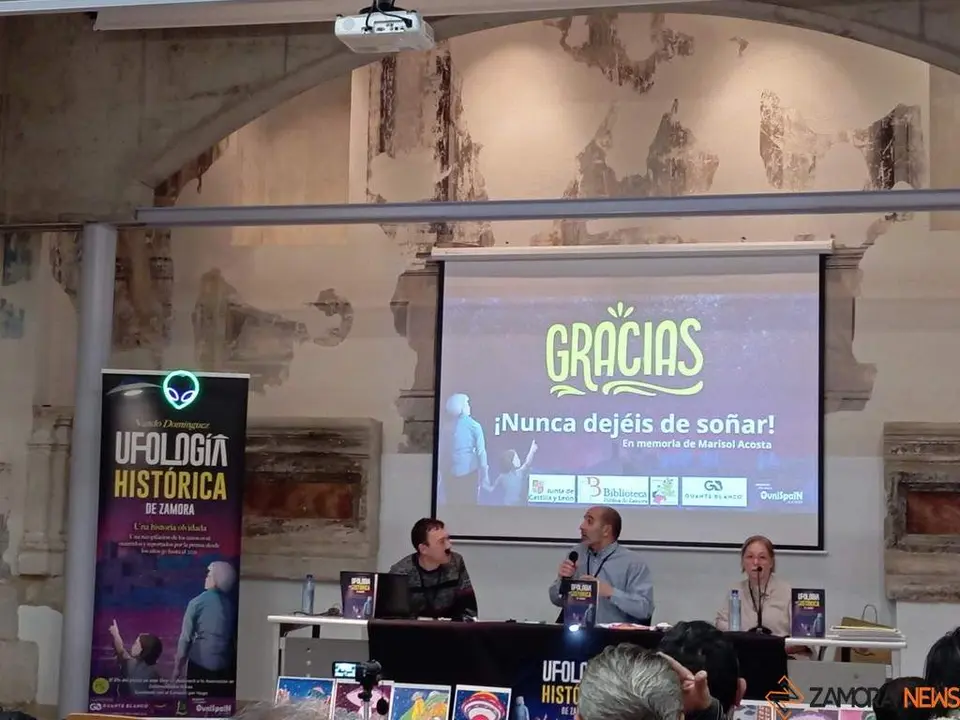 presentación del libro 'Ufología histórica de Zamora'