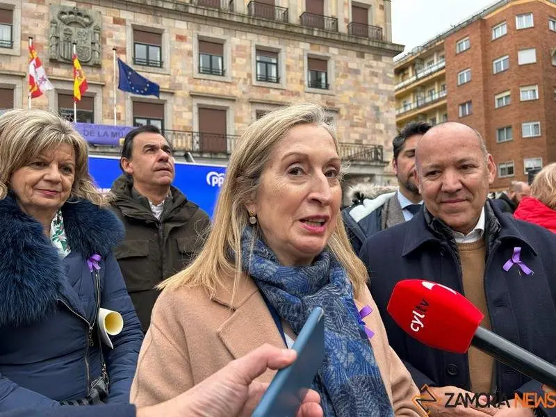 Ana Pastor en Zamora 