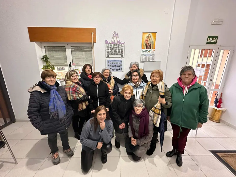Homenaje de las mujeres trabajadoras de Granja de Moreruela. Fotografía: CEDIDA