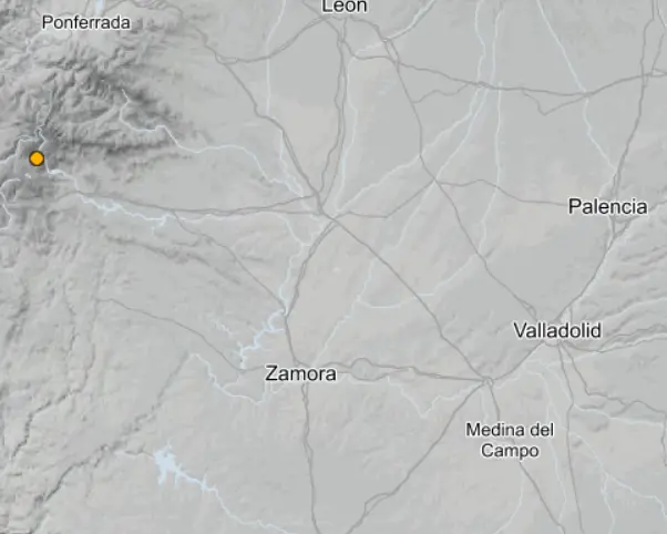 Leve seísmo de madrugada en la provincia de Zamora
