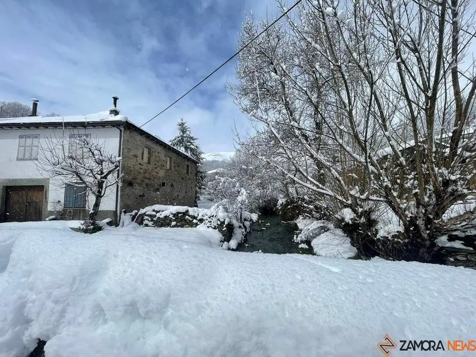 Nieve en Sanabria
