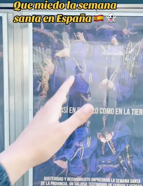 Captura de pantalla del vídeo de Tiktok
