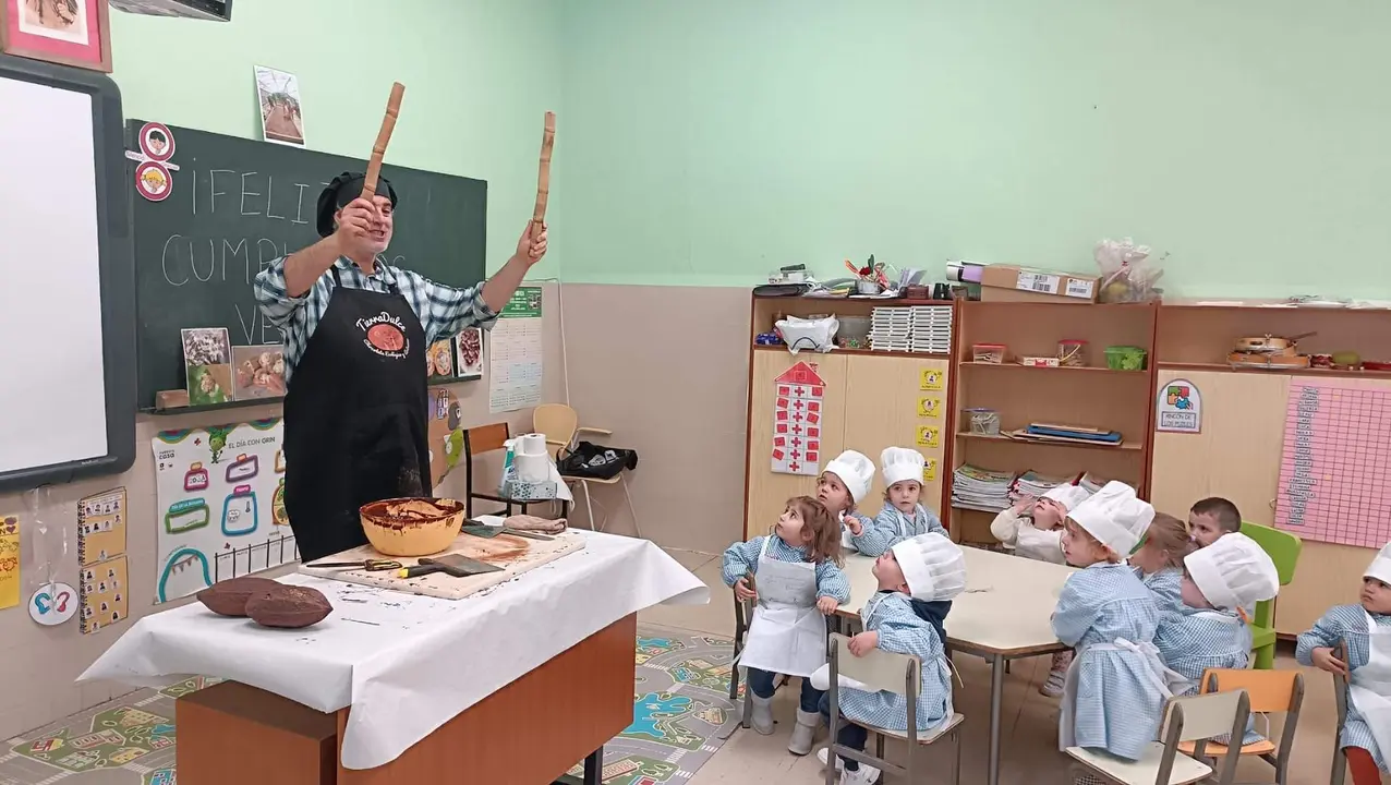 Alumnos del Colegio Sagrado Corazón de Jesús de Zamora