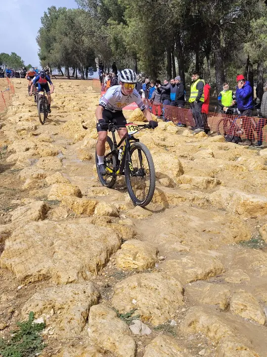 Álvaro García en Valladolid, Copa de España XCO - Zamora Enamora junior 2024