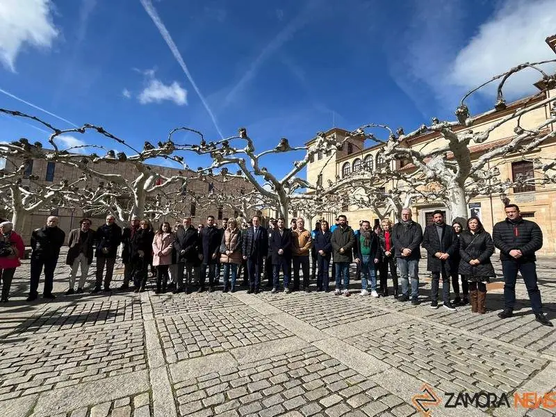 minuto de silencio 11M en Zamora 